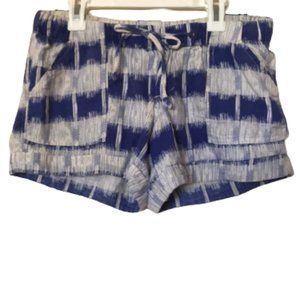 Mossimo Cotton Drawstring Short Size 1 Tie-Dyed